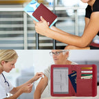 ZOPPEN Passport Holder Wallet, Passport Cover Travel Wallet Women Travel - Image 3
