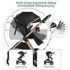 6-in-1 Convertible Baby Stroller - Image 5