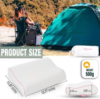Travel & Camping Comfortable Memory Foam Pillow – Easy to Carry Portable Bag – - Image 2