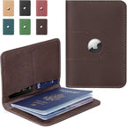 ALLIVE Passport Holder for Travel, Genuine Leather Passport Holder by ALLIVE