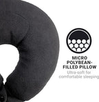 Classic Bean Sleeper, Comfortable Travel Pillow Filled - Image 4