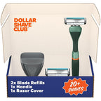 Dollar Shave Club | The Guest Pass Shave Set | 2 Swift Rinse Refill Cartridges by DollarShaveClub