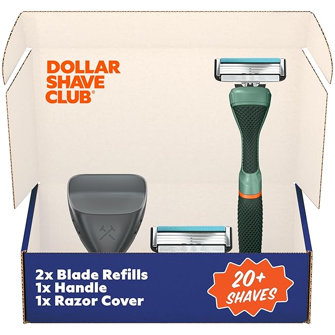 Dollar Shave Club | The Guest Pass Shave Set | 2 Swift Rinse Refill Cartridges by DollarShaveClub