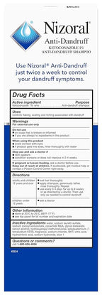 Nizoral 2-in-1 Anti Dandruff Shampoo and Conditioner, 14 Fl Oz, 1% Ketoconazole
