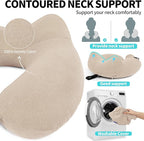 2 Pack Inflatable Travel Neck Pillows - Image 3