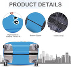 ANNA QUEEN Cute Smiley Face Luggage Cover, Stretchable, Washable Travel Cover - Image 4