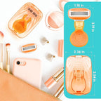 DreamGenius Travel Razors for Women Include 1 Handle and 5 Cartridges, Extra - Image 8
