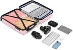 KYME Suitcase Hardshell With Double Spinner Wheels, PC+ABS TSA Lock Travel - Image 6