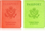 Herain Green & Orange Passport Holder - Image 8