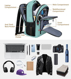 Backpack for Women Men, Travel School Backpacks for Teen Boys, Bookbag - Image 3