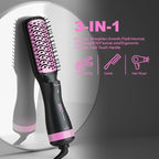 DAN Negative ion Hair Dryer Brush,Paddle Brush Blow Dryer,BlowDryerBrush,HairDryerBrush,Straightener Brush,BrushBlow dryers for Women