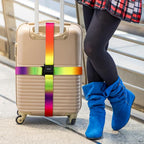 Adjustable Travel Luggage Strap Suitcase Belt Travel Bag Accessories 1.96 in W - Image 7
