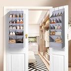 FENTEC 1 Pack Over-the-Door-Shoe-Organizers, Hanging Shoe Organizers - Image 9