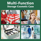 Travel Makeup Bag, with Mirror 3 Color Setting and Detachable 10x Magnifying - Image 5