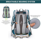 MOUNTAINTOP 25L/40L Hiking Backpack, Lightweight Travel Backpack - Image 4