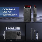 Mens Business Card Holder, Slim Card Wallet - Image 5