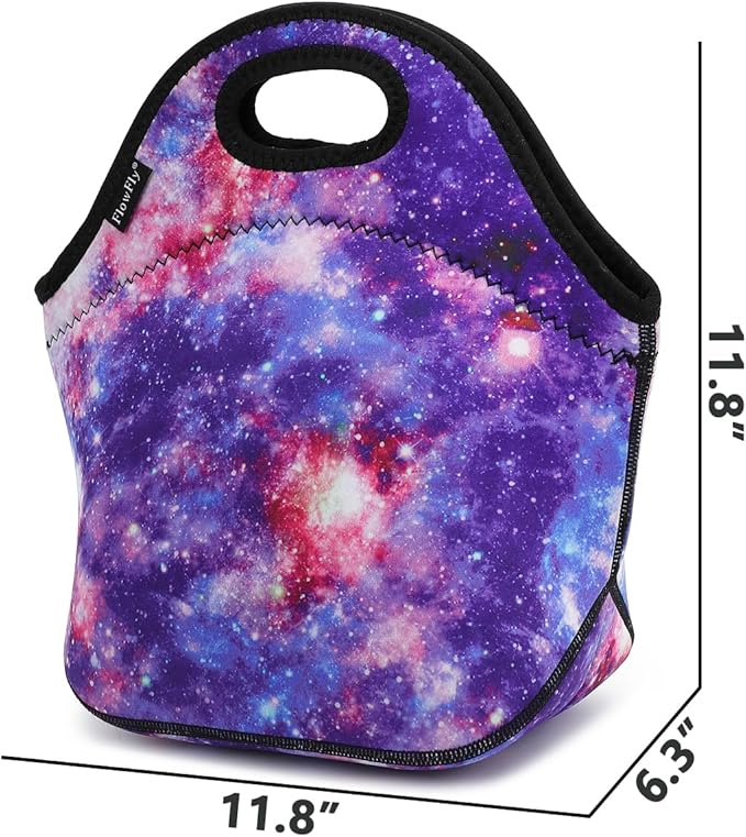 FlowFly Neoprene kids Lunch box Insulated Soft Bag Mini Cooler Thermal Meal - Image 3