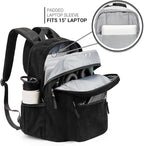 ZORFIN 26L Backpack for College, and Travel: Corduroy Bookbag - Image 4