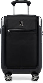 Travelpro Platinum Elite Hardside Expandable Carry on Luggage, 8 Wheel Spinner by Travelpro