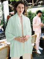 VENVSBEE Shawl Wraps for Women, Travel Scarf Soft Blanket Wrap Pashmina Travel - Image 3