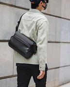 tomtoc Compact EDC Sling Bag, Minimalist Chest Shoulder Backpack Crossbody Bag - Image 2