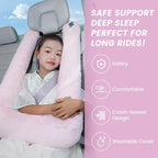 Car Pillow for Kids, Professional Inflatable Kids Car Pillow for Sleeping - Image 3