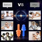Earplugs for Sleeping Noise Cancelling Reusable Silicone Ear Plugs Suitable for - Image 5
