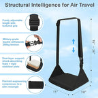 Foot Hammock for Plane Travel, Upgraded Airplane Foot Rest - Image 3