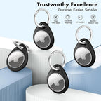 UNBREAKcable Holder for Apple AirTag 4 Pack Protective Case Waterproof TPU Shell - Image 2