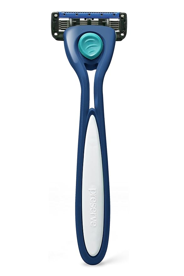 Preserve Shave 5 Five Blade Refillable Razor, Made from Recycled Materials - Image 2