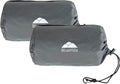 BlueHills Ultra Compact Travel Blanket 2 Pack Large Soft Cozy Portable Blanket by BlueHills