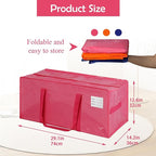 6 Pack Heavy Duty Extra Large Moving Bags - Image 4