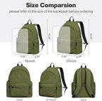 mixi Outdoor Lightweight Backpack Casual Carry On Laptop Backpack Travel Bookbag - Image 8