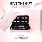 ELLA BELLA® 6 in 1 Professional Hot Air Styler • Powerful Hair Dryer & Straightener Set • Styling Without Heat Damage • Fast Drying Curling Volumizing Straightening • Includes Protective Travel Case