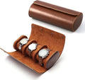 Longjet Watch Roll Travel Case for Men Portable Watches Organizer Box by LONGJETCRAFTINGTHECORELJ