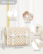 Relavel Hanging Toiletry Bag for Women, Hanging Makeup Organizer - Image 3