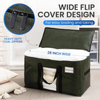 TAILI 10 Pack Green Extra Large Storage Bags, Heavy Duty Totes - Image 5