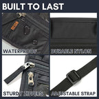 elzama Travel Neck Wallet, Neck Passport Holder, RFID Blocking Passport Wallet - Image 5