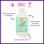 California Baby Calming Hair Conditioner | 100% Plant-Based Kids Conditioner | - Image 3