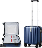 Hanke 16 inch Underseat Carry on Suitcases by Hanke