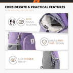 SKYSPER Sling Bag RFID Crossbody Sling Backpack Cross Body Shoulder Bag Travel - Image 3