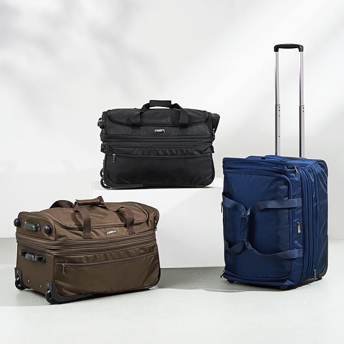 Hanke Large Expandable checked Luggage Suitcases - Image 9