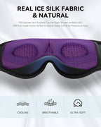 MUSICOZY 3D Sleep Headphones Mask Sleeping Headphones - Image 3