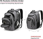 Swissdigital Design TSA Business Laptop Backpack - Image 6