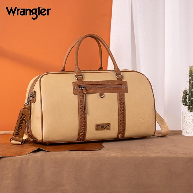 Wrangler Travel Duffel Bag Large Weekender Bag - Image 6