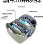 Travel Makeup Bag Organizer Cosmetic Bag: 3 Pcs Set Make up Bags - Image 5