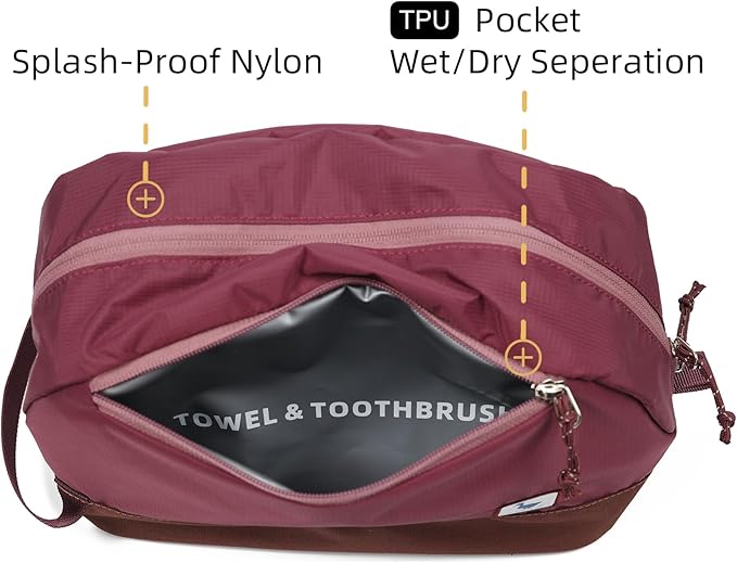 Travel Toiletry Bag 8L for Women, Large Packing Cube - Image 3