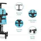 Dream On Me Lightweight and Compact Coast Rider Stroller - Image 4