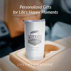 Lifetime Creations Personalized Hockey Coach Tumbler: Custom Hockey Coach Gift - Image 8