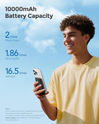 Mini Portable Charger with Built-in Cables 22.5W Fast Charging Power Bank USB-C - Image 5